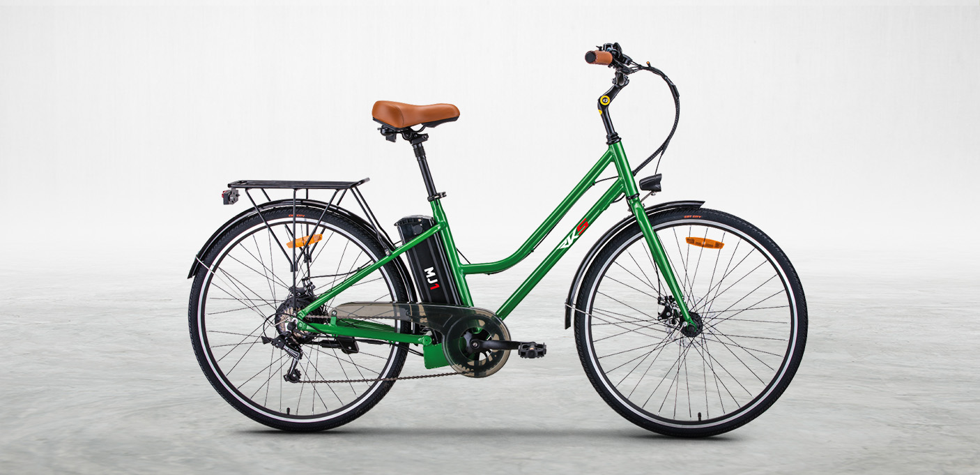 RKS MJ1 Elektrikli Bisiklet Yeşil